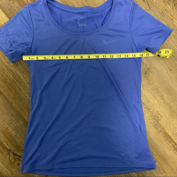 Women’s Scoop Neck Dri-fit Top in Size S, Blue - Picture 5 of 6